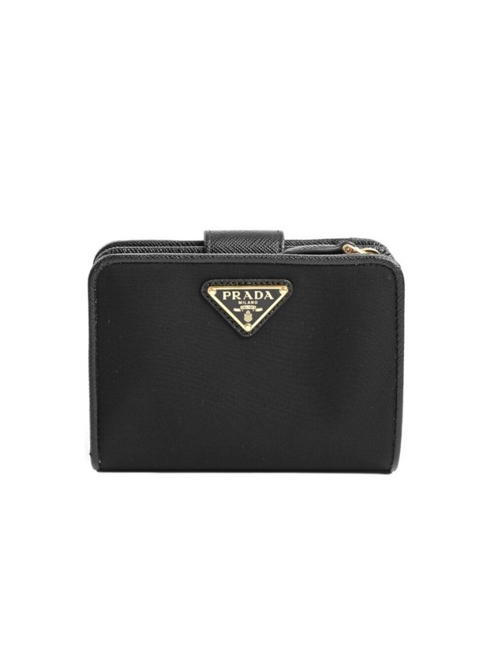 Prada Compact Wallet Triangle - Picture 1 of 8